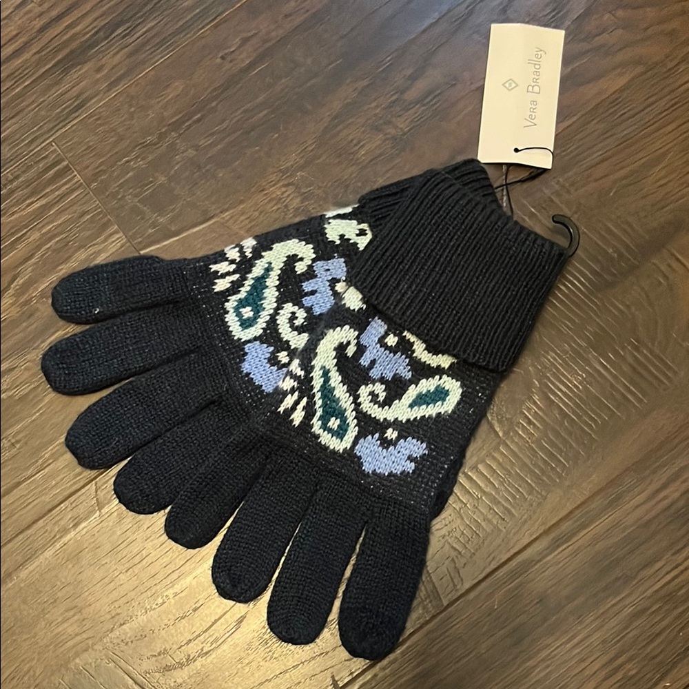 NWT - Vera Bradley Knit Gloves
